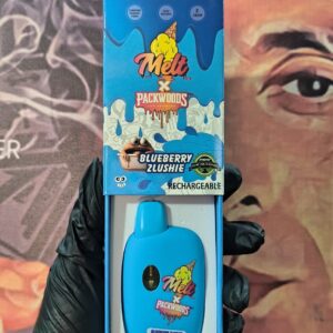 melt x packwoods blueberry zlushie