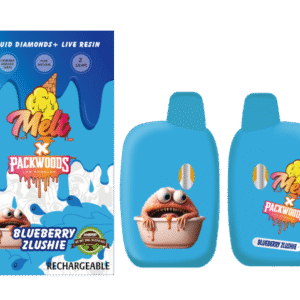 MeltXPackwoods | Blueberry Zlushie Disposable