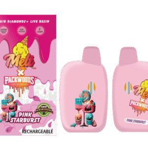 MeltXPackwoods | Pink Starburst Disposable